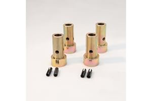AGKNX Tool Tuff 2 Pair! Cat 1 Quick Hitch Adapter Bushings, Category One Tool tuff Bushing Set