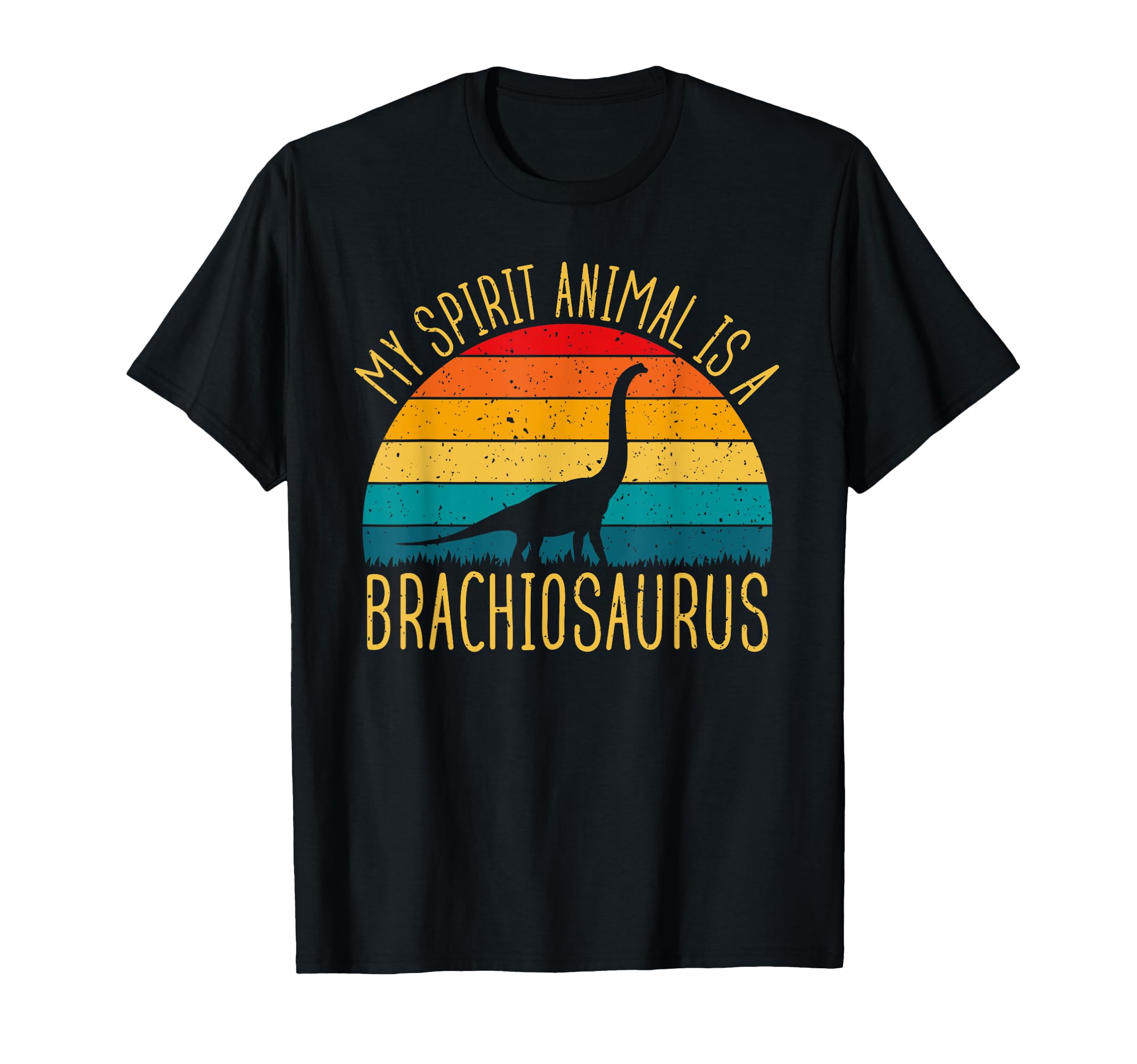 Brachiosaurus Is My Spirit Animal Dinosaur Lovers T-Shirt