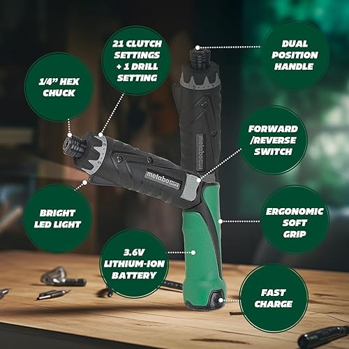 Electric Screwdriver Set Torque Screwdriver Metabo HPT