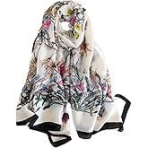 YMXHHB Silk Scarf Mulberry Silk Fashion Scarves Long Lightweight Shawl Wrap …