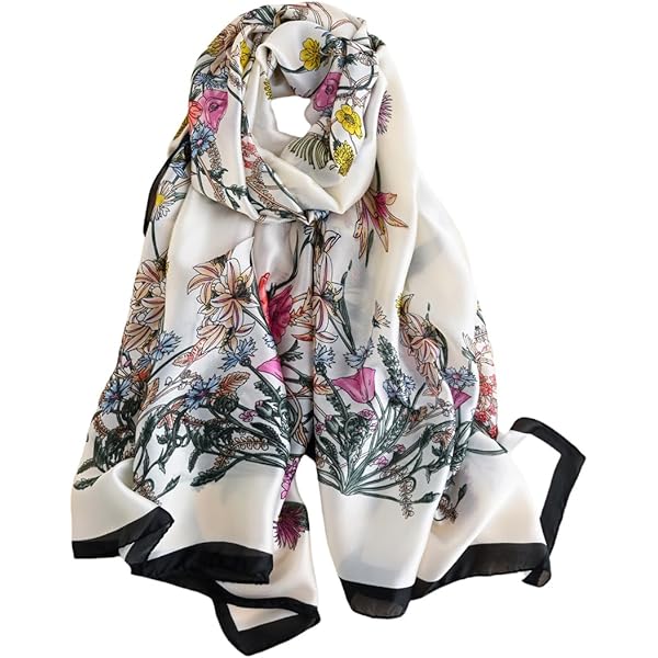 FINIZO Silk Scarf for Women 70