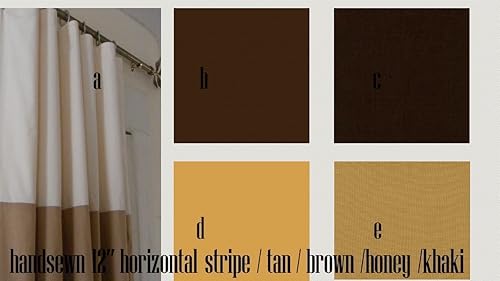 Amazon Com Handmade Horizontal Tan Brown Honey Khaki And Cream