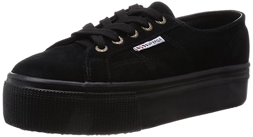 superga suede platform