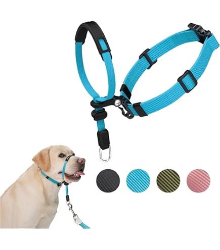 Leash Dog Training Nose Collar Gentle Leader HALTI Headcollar To
