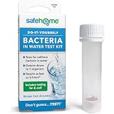 Safe Home DIY Bacteria in Water Test Kit (1 Pack) | Results as Fast as 6 Hours &ndash; Detects 50 Different Species of Coliform Bacteria &ndash; EPA Lab Certified &ndash; Made in the USA
