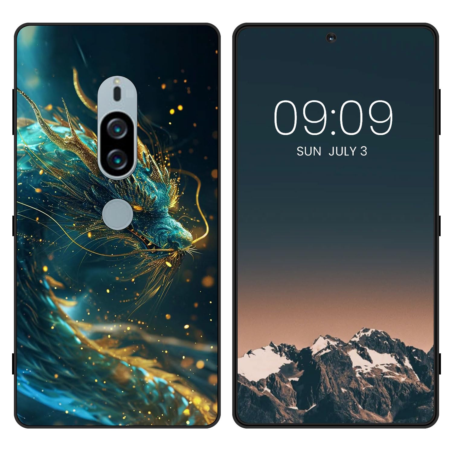 WUACYEAMING for Sony Xperia XZ2 Premium Cute
