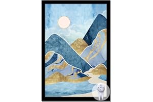 keibiubu Black Picture Frame, 16x24 Picture Frame for Photo Poster Canvas Certificate Document Display Horizontally or Vertically High Transparent Wall Gallery(Size 16 x 24 inches)