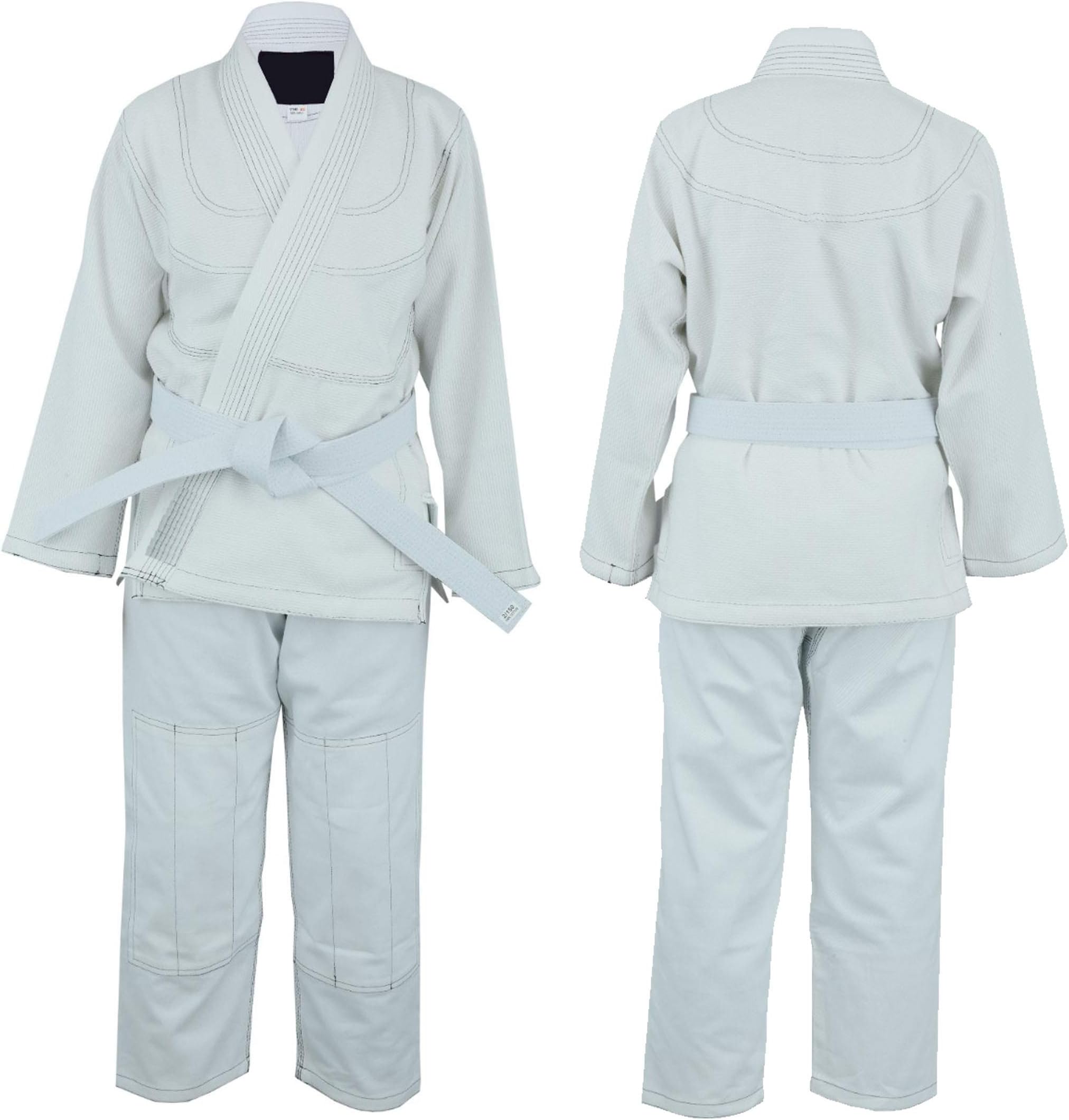 Sports BJJ Kids Gi Uniform Ultra Light Preshrunk Kids BJJ Gi, Jiu Jitsu Gi Kids (See Special Sizing Guide)