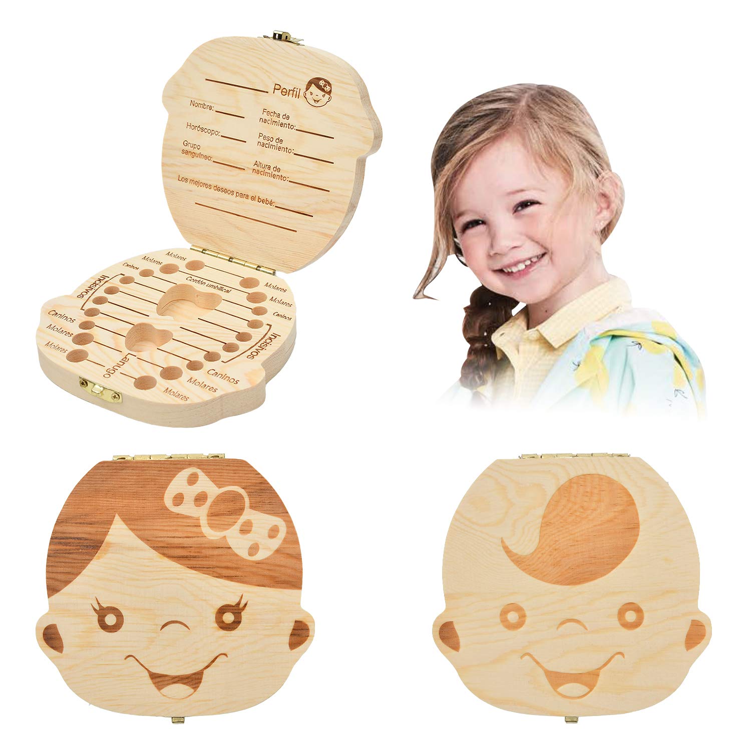 baby tooth memory box