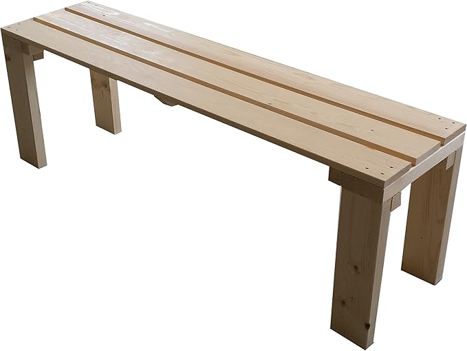 TOTAL WOOD 2012 Banco de Madera para jardín Exterior Interior 150x38