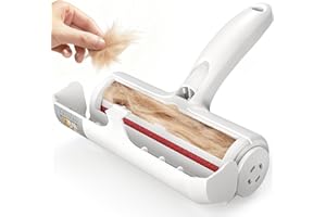 Ordora Pet Hair Removal Tool：Reusable Lint Roller for Pet Hair - Portable Pet Hair Remover - Dog and Cat Hair Remover for Couch, Furniture, Carpet, Clothes and Car Seat