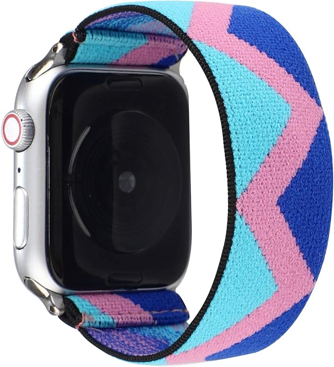 Stretchable Solo Loop Compatible for Apple Watch Band Series 6/SE 40mm,Series 5/4 40mm,Series 3