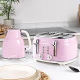 Salter Retro Pink 1.7L Kettle 3KW Rapid Boil 360° Base Removable Filter view 3
