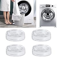 ZC GEL Anti Vibration Pads for Washing Machine(4 Pcs), Shock and Noise Cancelling Washing Machine Support, Adhesive Anti…