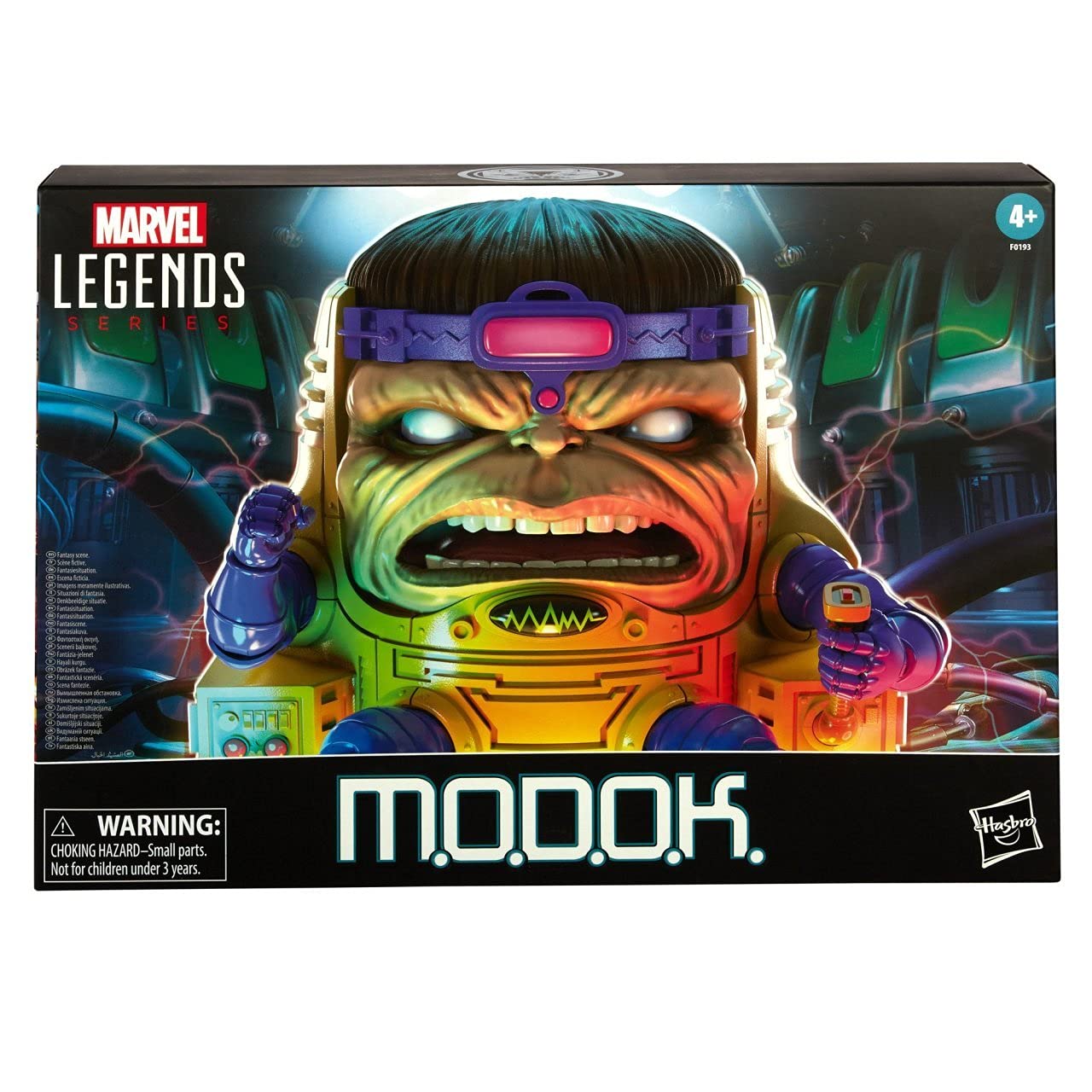 Marvel Hasbro Legends Series Avengers 6-Inch Scale M.O.D.O.K. Figure and 4 Accessories for Fans Ages 4 and Up F0193