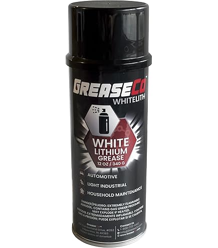 Graisse Blanche Au Lithium – 100 G De Lubrifiant Blanc Multifonction Avec Brosse – Lubrifiant Pour Rail De Rail | Pour Chaînes, Roulements, Charnières, Moteurs Industriels, Marins, Portes Et Fenêtres