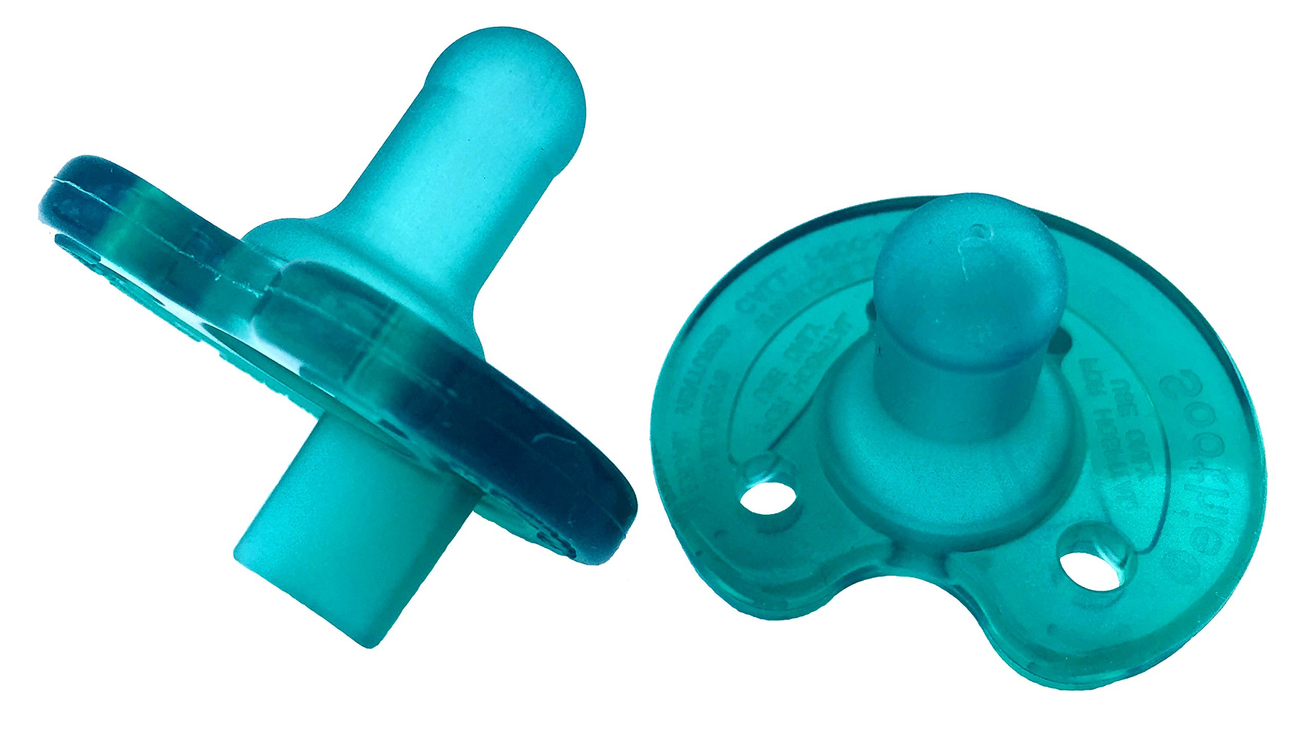 Philips Notched Newborn Soothie Pacifier, Green, 03 Months, Hospital