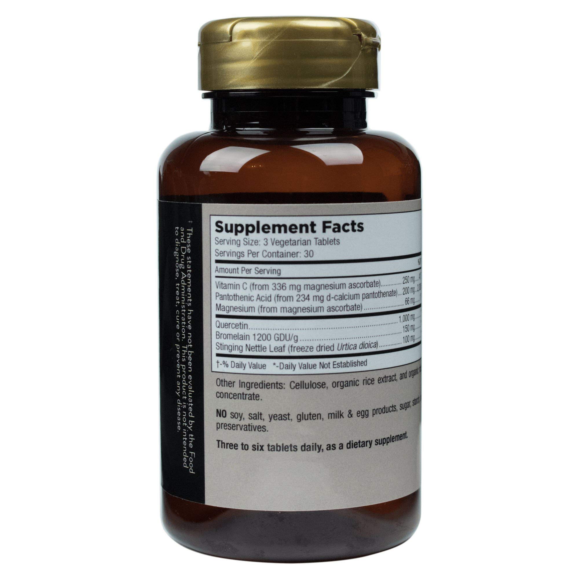 Mt. Angel Vitamins Quercetin Nettle +, Natural Supplement for Sinus