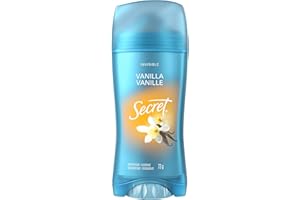 Fresh Invisible Solid Antiperspirant and Deodorant for Women, Vanilla Scent, 73 g