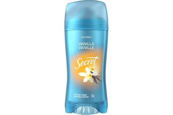 Fresh Invisible Solid Antiperspirant and Deodorant for Women, Vanilla Scent, 73 g