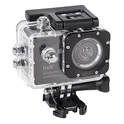 iTek Action Camera, 1080P Full HD, Built-In Microphone: Amazon.co.uk
