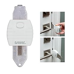 SABRE Portable Door Lock, Durable Metal