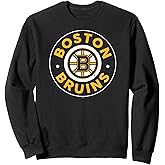 Boston Bruins Symbol Black Officially Licensed Sweatshirt