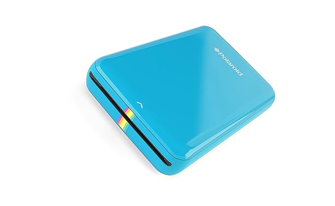 Polaroid Zip Handydrucker mit Zink Zero tintenfreier Drucktechnologie Blau