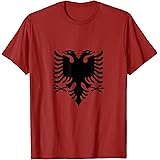 Albanian Flag T-Shirt Albania Flag Tee Shirt T-ShirtOEKO-TEX STANDARD 100