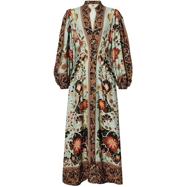 Free People Golden Hour Maxi Egyptian Palm Combo MD (Women's 8-10) at  Amazon Women's Clothing store