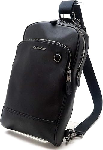 Amazon コーチ Coach バッグ メンズ ショルダーバッグ 斜め掛け ワンショルダー ブラック 黒 934qbbk アウトレット品 並行輸入品 ショルダーバッグ