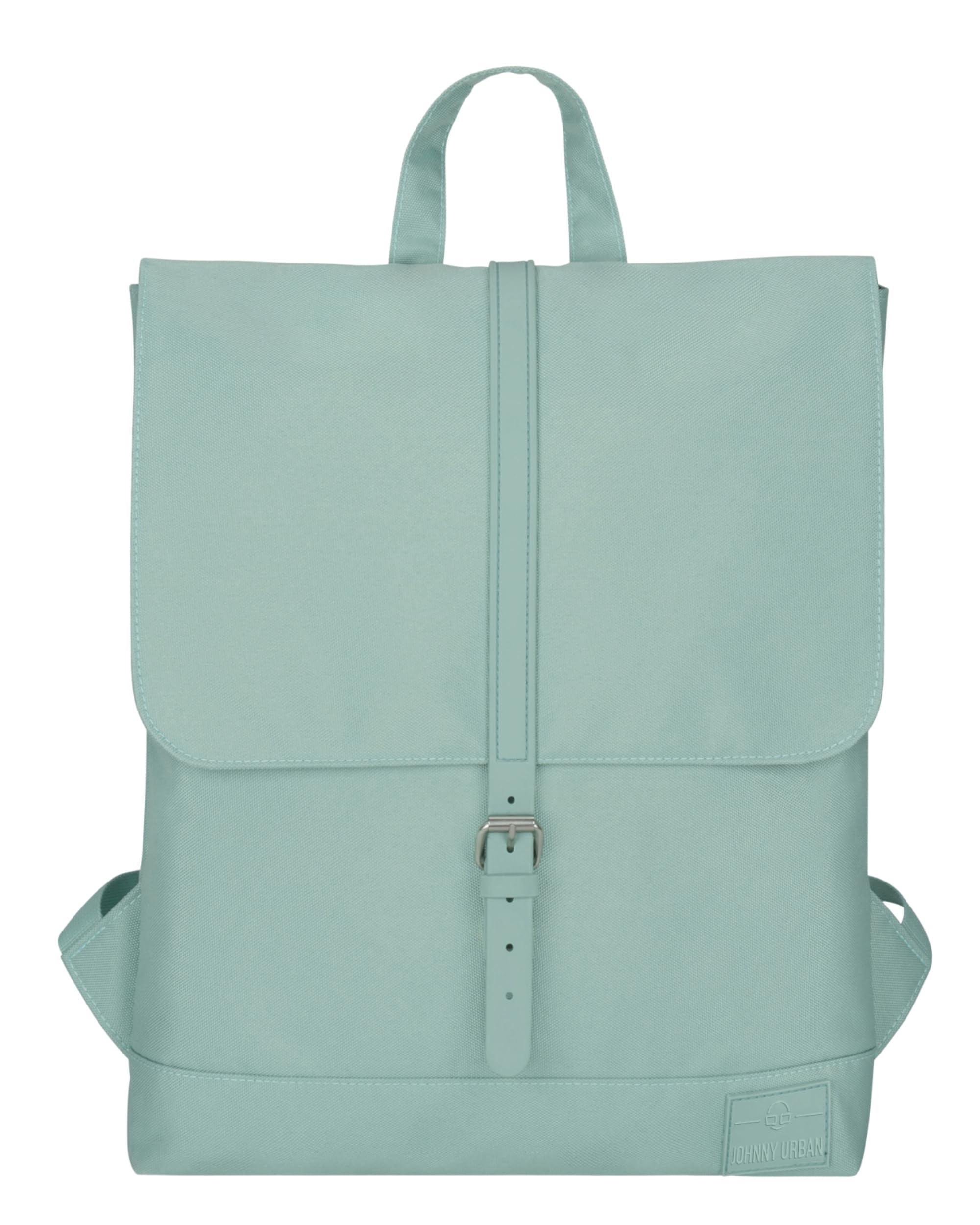 Johnny Urban Backpack Women Mint Green - Mia - Rucksack from Recycled PET Bottles - Mini Daypack - Water-repellant - 13" Laptop Compartment