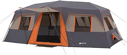 Amazon Com Ozark Trail Instant 20 X 10 Cabin Tent Sleeps 12