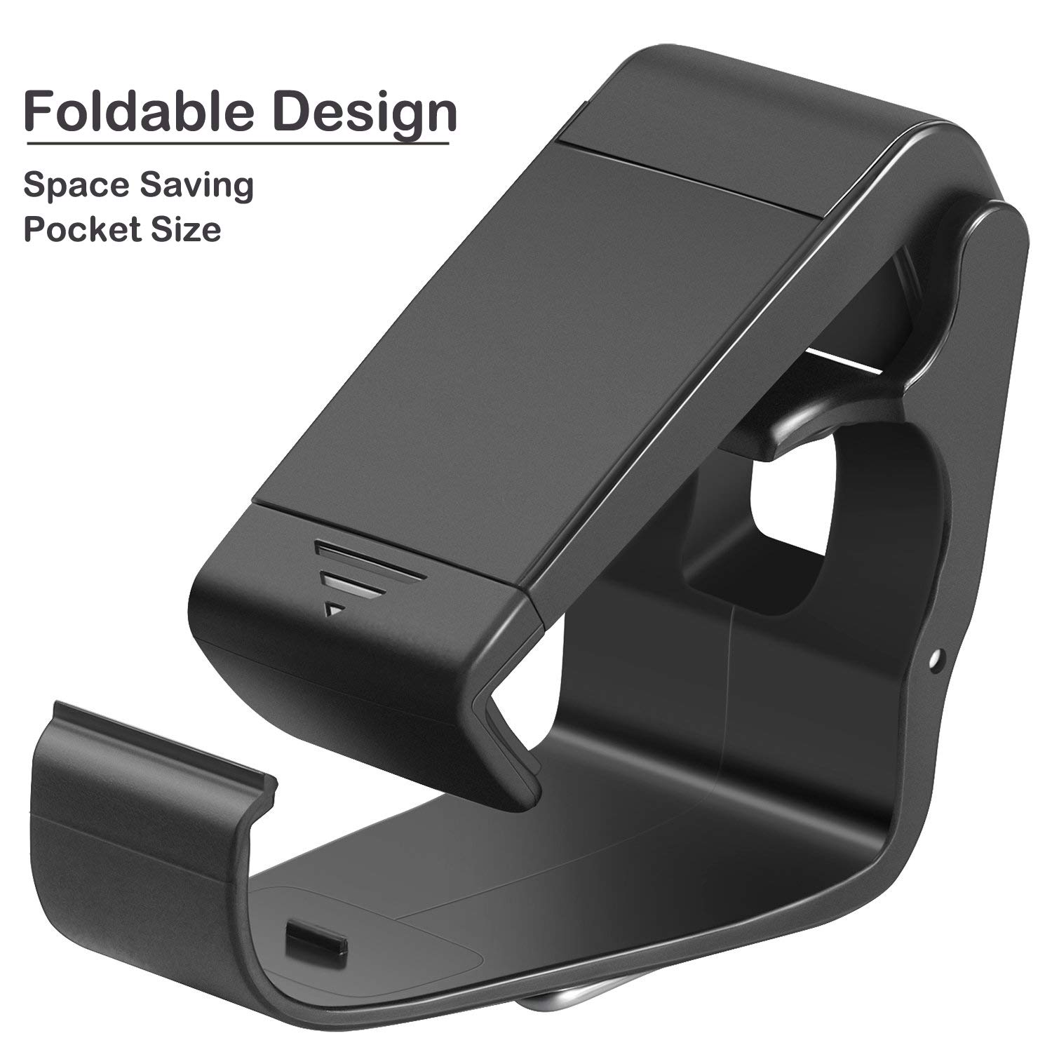 Megadream Foldable Mobile Phone Holder Cellphone Clamp Smartphone Clip Compatible with Microsoft Xbox One/Xbox One S/Xbox One X, SteelSeries Stratus XL/Nimbus, Steam Controllers, with Analog Stick Cap
