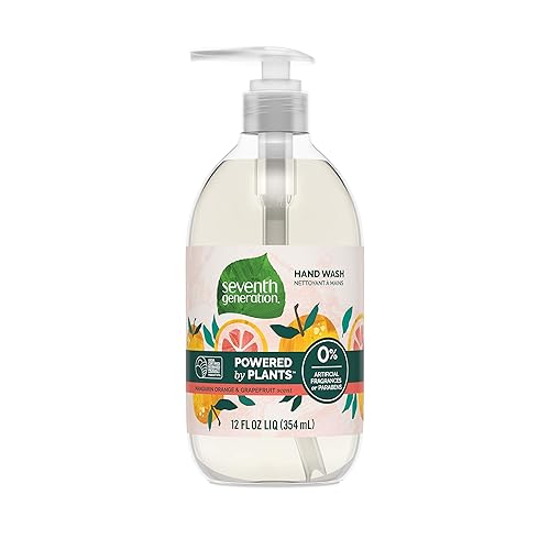 Seventh Generation Hand Wash, Fresh Citrus, 12 Ounce