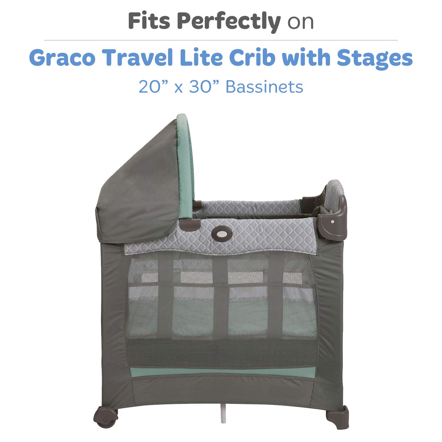 graco travel cot sheets
