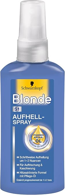 blonde s1 aufhellspray 3er pack 3 x 125 ml