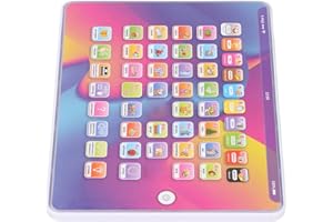 Vvikizy Russian Alphabet Learning Pad Multifunctional Design Point and Read Function for Children ABS Material