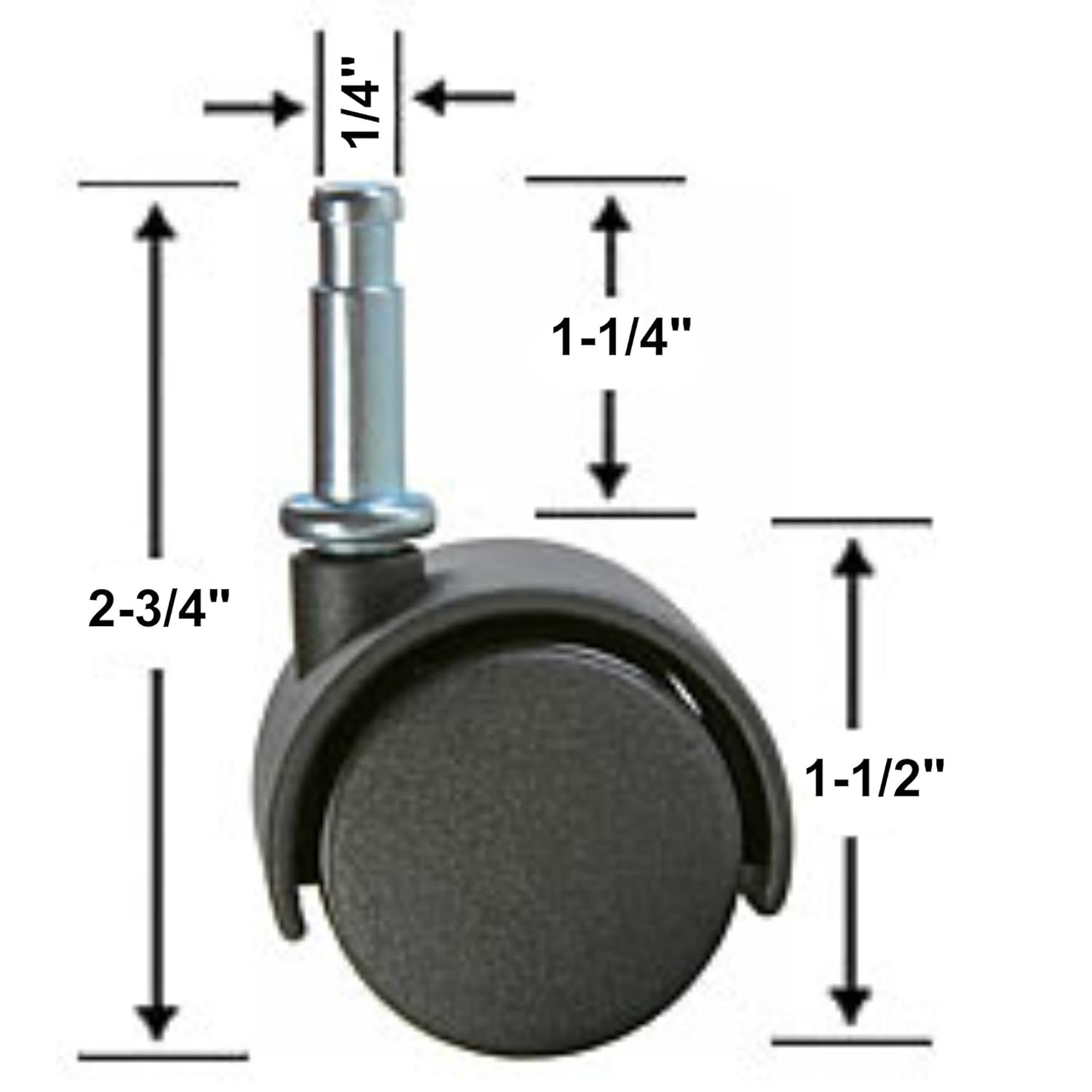 SHOPVAC Replacement All Around Caster Wheel (1 caster wheel) 4901896