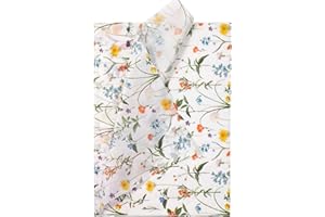 WRAPAHOLIC Floral Wrapping Tissue Paper - 30 Sheets 14 x 20 Inch Wildflower Tissue Paper Bulk for Girls Women Birthday, Weddi