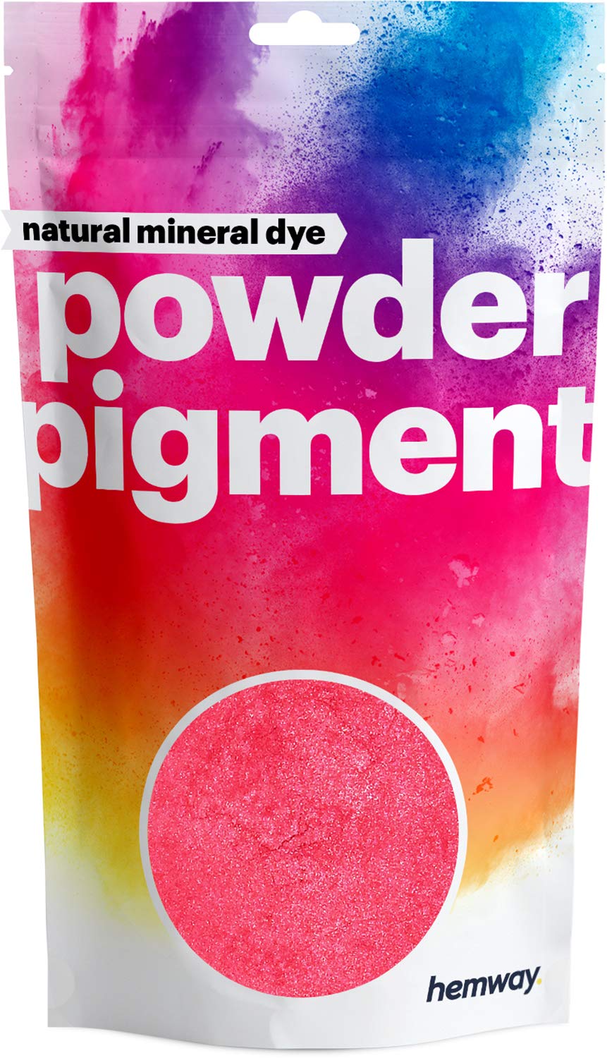 HemwayNatural Mineral Pigment Powder [100g Metallic Red]