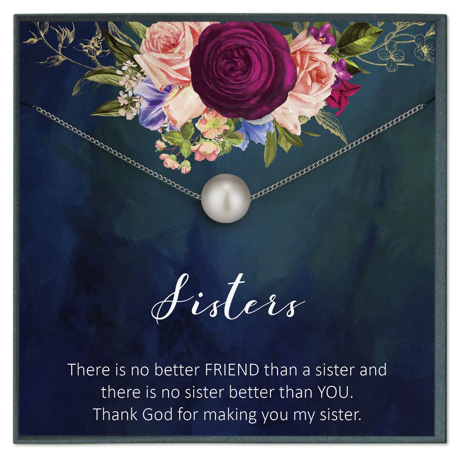 Amazon Com 3 Sister Necklace For Big Sister Gifts For Sister