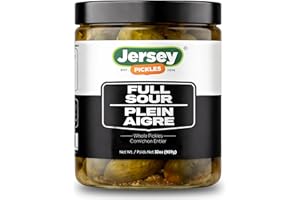 Jersey Pickles - Full Sour - Fresh, Keto-Friendly, and Perfect for Snacks, Sandwiches, or Salads – The perfect Pickle Jars Co