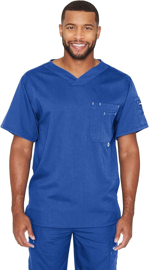 Grey's Anatomy Men's 0107 Modern Fit VNeck Scrub Top Amazon.co.uk