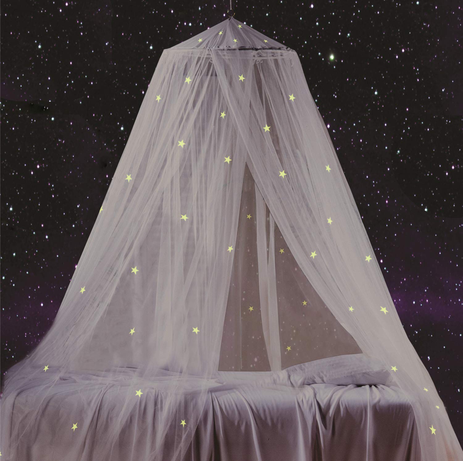 baby crib canopy drapes