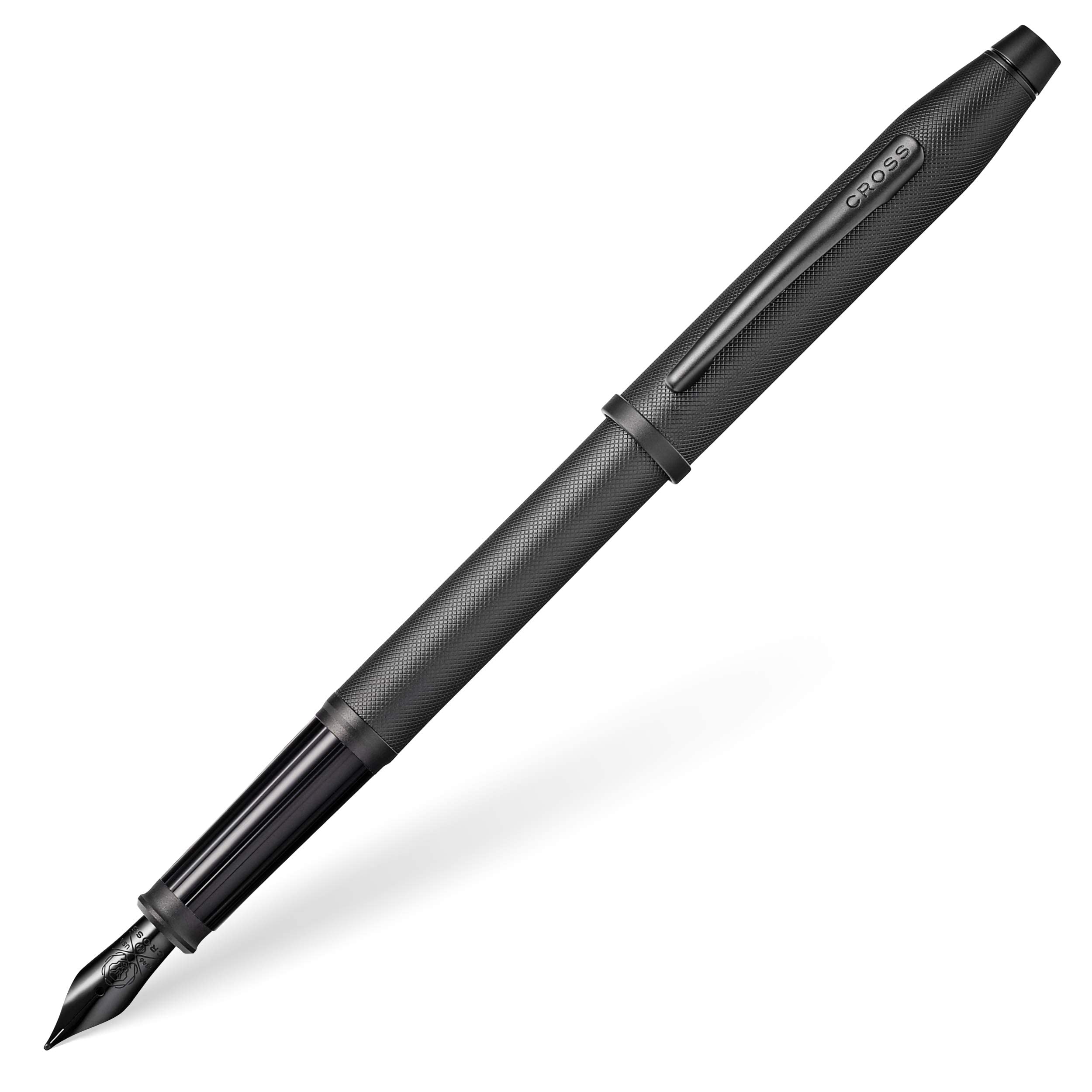 CROSS Century II Black Micro-knurl - Fine Nib Fountain Pen