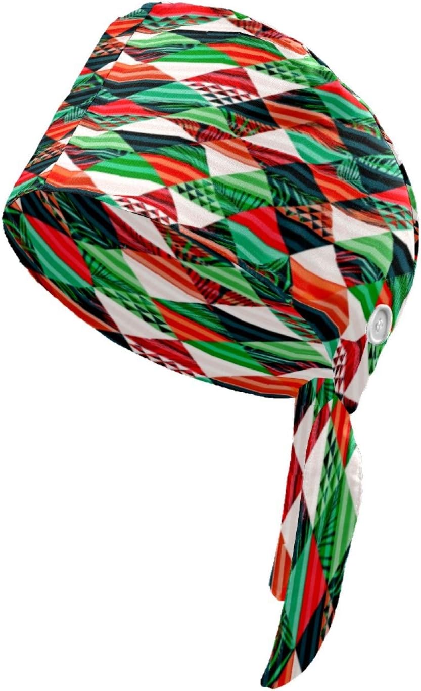 Jemis - Gorro de trabajo con botón de algodón para el sudor, diseño