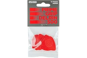 Jim Dunlop Delrin 500 Prime Grip .46mm Guitar Picks (450P.46)