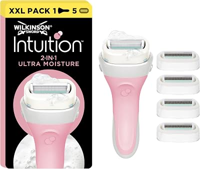 Wilkinson Sword Intuition 2-in-1 Ultra Moisture Women’s Razor 5 Refills