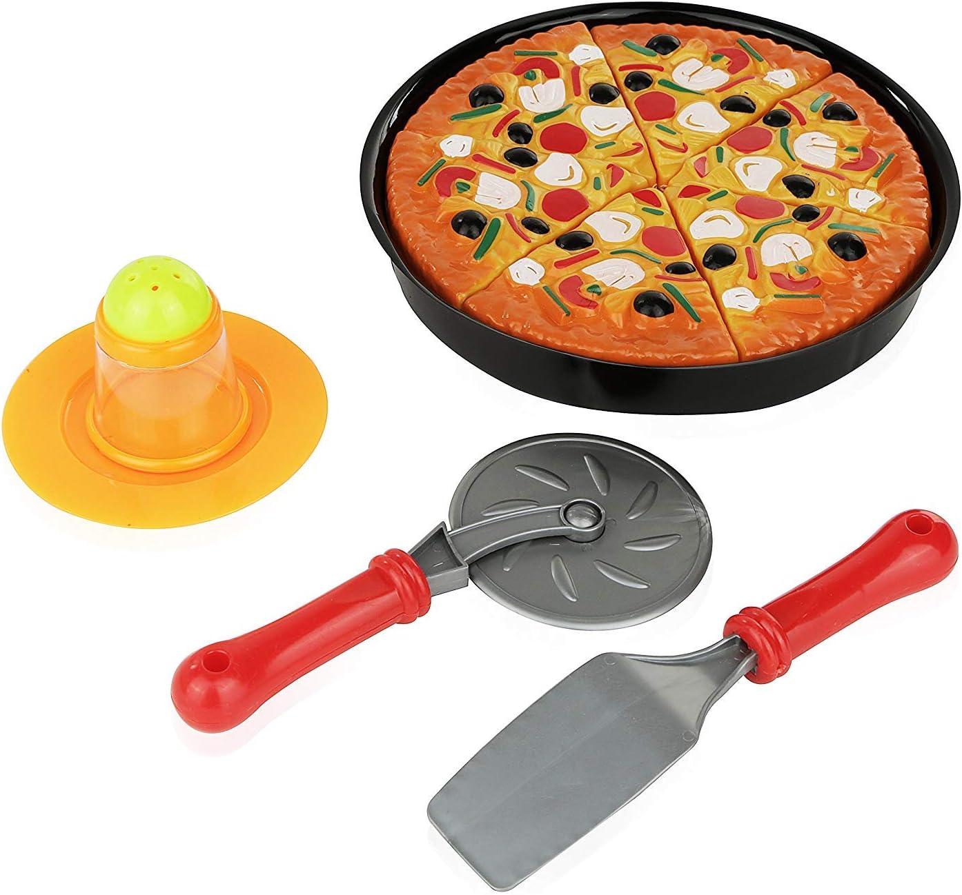 Pretend Pizza Party; Fast Food Cooking 
